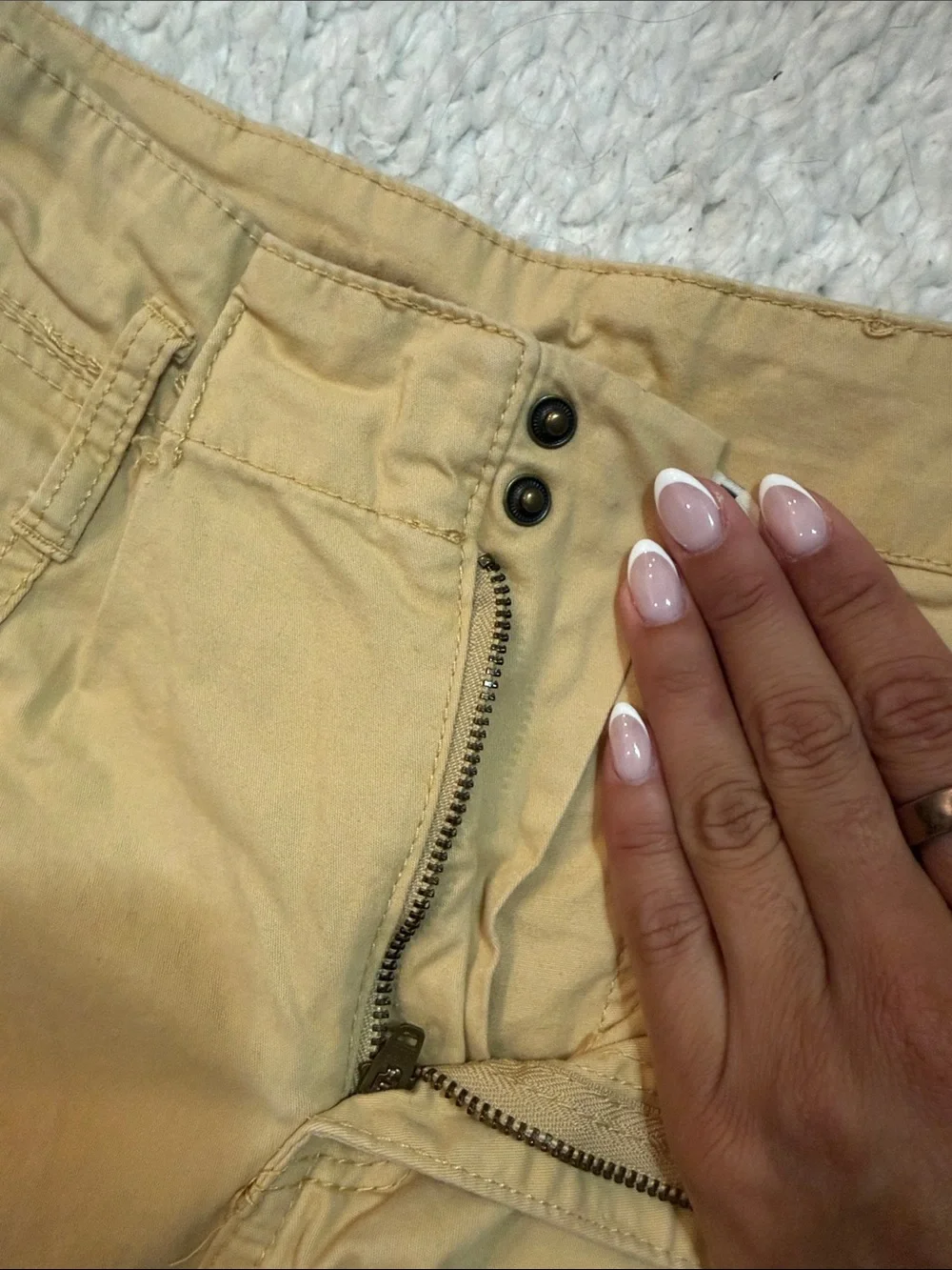 Khaki Women's Shorts